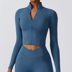 Ropa Deportiva al por Mayor para Gimnasio, Conjuntos de Yoga para Mujer, Chaquetas, Leggings, Top Deportivo, Ropa Deportiva, Conjunto de Yoga - Product Image 1