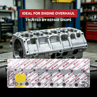 Grosir 6HH1 Diesel Steel Cylinder Head Gasket Kit 8-94393346-1 untuk Perakitan Mesin Industri ISUZU Forward Giga