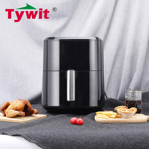 Tywit Air Fryer 6L Electric Fast Cooking Ceramic Coating Round Shape - Product Image 1