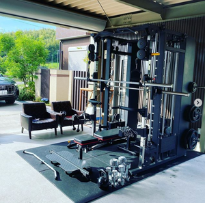 Máquina <span class=keywords><strong>Smith</strong></span> Multifuncional Todo en Uno, Equipo de Entrenamiento Integral para Gimnasio, Uso Comercial y Doméstico, Entrenamiento de Cuerpo Completo Integrado - Product Image 5