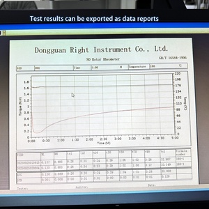 Reómetro de Matriz Móvil Sin Rotor con Control por Computadora RIGHT RT-101 GB/T16584/ISO6502 para Características de Curado de Caucho - Product Image 4