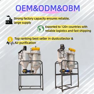 Collettore di Polveri a Cartuccia Ciclonica Compatto Salvaspazio per Stampaggio Plastica, Verniciatura a Polvere, Mobili e Tessuti - Product Image 3