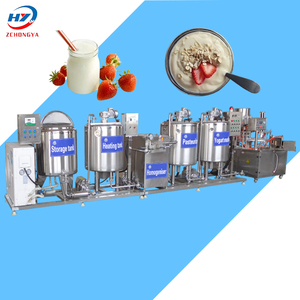 Производственная линия йогурта 200л, коммерческая машина для производства йогурта с нагревательным резервуаром для смешивания и ферментационным резервуаром - Product Image 2