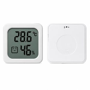Indoor Digital Thermometer Hygrometer, Mini Temperature <b>Humidity</b> Monitor <b>Meter</b> W/ Comfort, LCD Display <b>for</b> Home Baby Room - Product Image 2