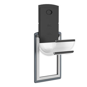 दोहरे चुंबक के साथ लॉक करने योग्य क्लासिक आधुनिक पालतू दरवाजा और स्पष्ट सिलिकॉन फ्लैप-टिकाऊ लोहे के फ्रेम आउटडोर पालतू कुत्तों/बिल्लियों के लिए - Product Image 6