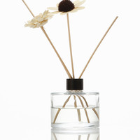 100ml 150ml 200ml clair rond pour diffuseur de roseau bouteille de parfum en verre vide pour la décoration de la maison avec bouchon à vis emballé dans du carton