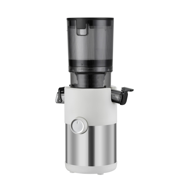 Cold Press Juicer with Wide Feed Chute Juice Extractor High Juice Yield Slow Masticating Juicer for Whole Vegetables and Fruits