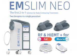 Máquina de Escultura Corporal EMS 2024, la Más Nueva, 13 Tesla, para Pérdida de Peso, Adelgazamiento Corporal, Estimulador Muscular EMS <span class=keywords><strong>NEO</strong></span> RF, con 2/4 Manijas - Product Image 4