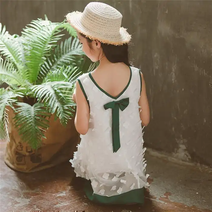 送料無料女の子プリンセス子供用マキシドレス無名ブランドブティックデザイン服