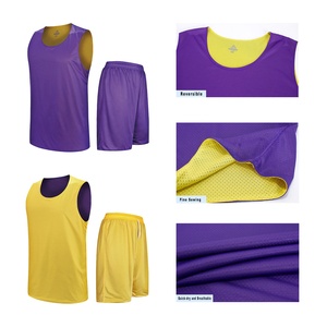 Uniformes de basket-ball personnalisés de haute qualité, uniformes de basket-ball pour jeunes, uniformes d'équipe de basket-ball en maille tricotée - Product Image 3