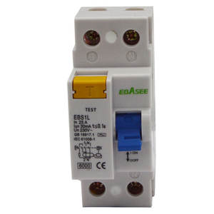 Disjoncteur différentiel à <span class=keywords><strong>récupération</strong></span> automatique ELCB ISO9001 EBS1L 2 4P - Product Image 3