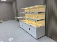 Comptoir présentoir de boulangerie personnalisé à vendre comptoir de boulangerie présentoir à pain vitrine à gâteaux portable présentoir à gâteaux