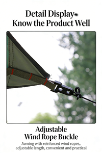 Auvent imperméable soleil-pluie, indice H2O 3000 mm, abri <span class=keywords><strong>de</strong></span> fête extérieur - Product Image 6