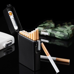 Nouveaux produits d'extérieur boîte à cigarettes étanche anti-pression scellée 16 paquets boîte à cigarettes portable allume-cigare électronique - Product Image 3