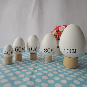 <span class=keywords><strong>El</strong></span> Mejor Regalo: Huevos de Pascua Blancos Grandes de Material PS para Pintar y Decorar - Product Image 3