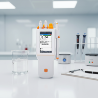 Testeur de qualité de l'eau portable TPH310T PH/mV/Température, étanche IP65, stockage de données GLP, communication USB, pour laboratoire et terrain