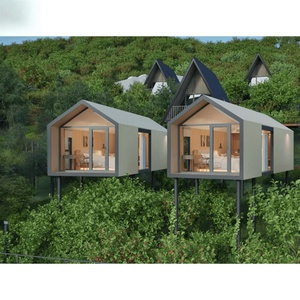 Casas Prefabricadas de Aleación de Aluminio de Lujo, Diseño Chino Modular Móvil Desmontable, 1 Recámara, 1 Baño, 320 Pies Cuadrados - Product Image 1