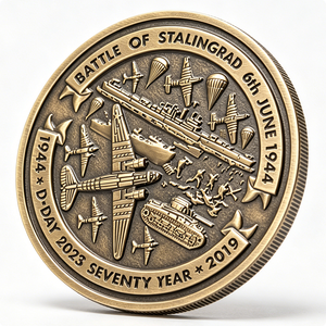 เหรียญที่ระลึกแบบหล่อขึ้นรูปด้วยโลหะผสมสังกะสีแบบกำหนดเอง ลายนูนสามมิติ ตกแต่งแบบโบราณ สำหรับสะสมในโอกาสครบรอบและวันฮาโลวีน - Product Image 4