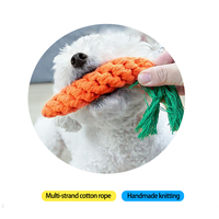 Animal de compagnie Chien Chiot Dentition Chien Corde Jouets Chat Jouets À Mâcher Sûr Tressé Lapin Jouets Cadeau Sain