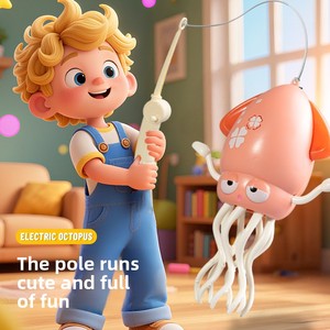 Bán Buôn 2025 Phổ Biến Trẻ Em Của Điện Bò Bạch Tuộc Nhựa Thông Minh Ma Thuật Khiêu Vũ Âm Nhạc Tiểu Thuyết Đồ Chơi - Product Image 5