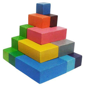 ชุดบล็อกโฟม EVA ปลอดภัยเป็นพิเศษ วัสดุปลอดสารพิษ ของเล่นเสริมพัฒนาการเด็กเล็ก ฝึกทักษะการเรียนรู้ - Product Image 2