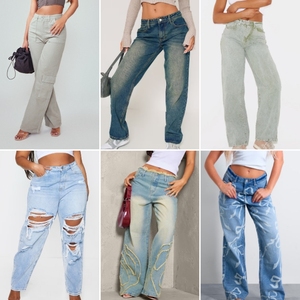 Liquidación de Fábrica: Jeans Rotos de Cintura Alta para Mujer, Ajuste Ceñido y Sexy, Estilo Europeo y Americano, Envío Aleatorio al por Mayor - Product Image 5