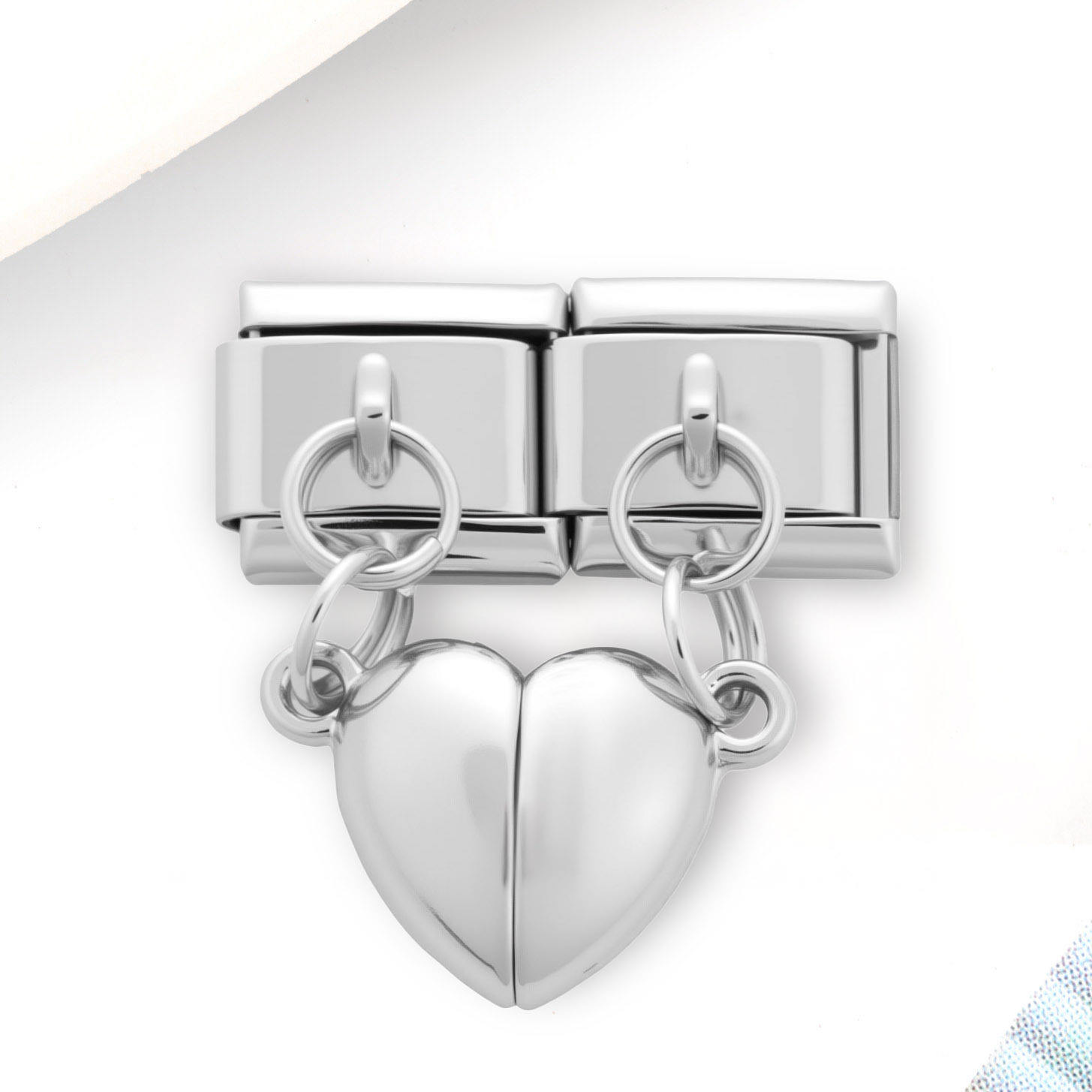 3195-par colgante corazón magnético