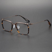 80863 Monture de lunettes de vue en titane, design tendance, vente en gros