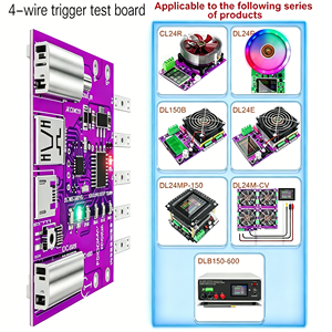 DL24B-XSP16 Placa de prueba de protocolo de carga rápida PD3.1 Tipo-C de 4 cables, medidor de voltaje, simulador de carga de 140W, herramienta de envejecimiento para DL24 - Product Image 2