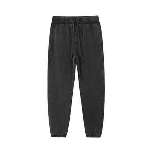 Düz, Sade, Unisex, Ağır, Kalın Pamuklu Eşofman Altı, Jogger, Kalın Dikişli, İlkbahar, Ucuz, Stokta - Product Image 4