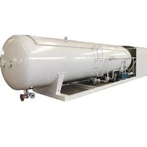 Fuel Oil Tank Trailer 40000-60000L LNG LPG Tanker Semi Trailer With Vaporizer Liquid Nitrogen Transport For Sale