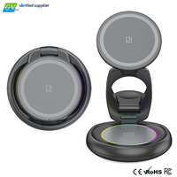 Chargeur sans fil magnétique 3-en-1 pliable et flexible 25W à hauteur réglable avec charge rapide QC3.0 – Meilleures ventes