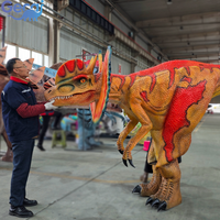 Costume de dinosaure réaliste modèle de simulation Gecai 3D