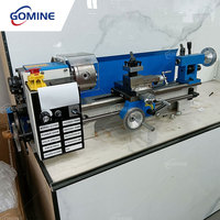 Mini tour multifonctionnel universel 550W avec écran numérique et engrenages métalliques