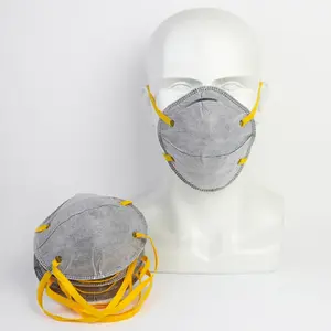 PPE head loop cup mask FFP2 NR EN149 Dust Mask for industrial using dust proof FFP2 Respirator with filter Ready Stock free logo