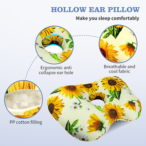 Oreiller ergonomique en coton PP à mémoire de forme, en forme de pomme, pour les dormeurs latéraux - Product Image 4
