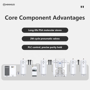 Générateur d'<span class=keywords><strong>azote</strong></span> PSA entièrement automatique contrôlé par PLC, machine de production d'<span class=keywords><strong>azote</strong></span> haute pureté pour la métallurgie des poudres - Product Image 4
