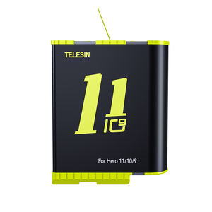 Batterie au lithium Telesin avec capacité de batterie 1750mah pour caméras d'action 11/10/9 - Product Image 1