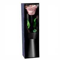 Konservierte Staubige Rosen Einzelstiel-Blumen für Frauen - Valentinstag & Muttertag Geschenk