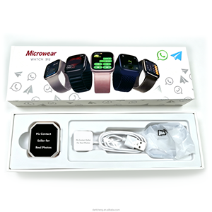 SEP. 2026 Nouvelle montre connectée Microwear S12+ 48 mm, grand écran de 2,11 pouces, capteur de fréquence cardiaque, réponse aux messages WhatsApp, montre connectée S12+ - Product Image 3