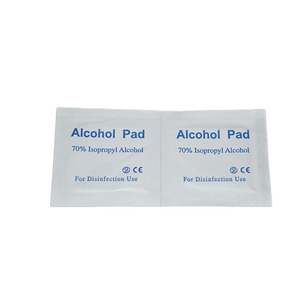 75% almohadillas antisépticas para preparación de <span class=keywords><strong>Alcohol</strong></span>, 100 Uds., toallitas médicas desechables de algodón, primeros auxilios para adultos para limpieza del hogar - Product Image 5