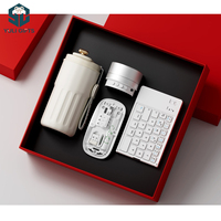 Produk Tren 2027 Set Hadiah Bisnis Korporat Mewah Mouse Nirkabel dan Keyboard Lipat dengan Speaker yang Dapat Dipersonalisasi