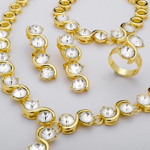 Ensemble de bijoux de mariée en or Zeadear, bijoux tendance 2021, bijoux de Dubaï, bracelets pour femmes, ensembles de bijoux lourds - Product Image 5
