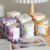 Huile parfumée à la poire anglaise et au freesia, personnalisée, en marque privée, aromathérapie, bougies parfumées en cire de soja à combustion longue durée, ensemble de cadeaux