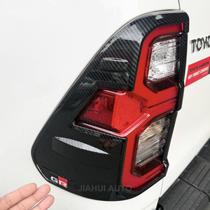 Copri Fari e Copri Luci Posteriori in Fibra <span class=keywords><strong>di</strong></span> Carbonio ABS per Toyota Hilux Revo <span class=keywords><strong>Rocco</strong></span> 2021-2025 GR SPORT 4X4 ACCESSORI - Product Image 2