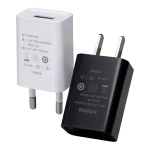 5V 1A 5w Usb EU Charger Carregador Chargeur Universal Travel Fast Charger 5V 1A Wall Charger