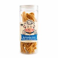 Makanan Ringan Anjing Peliharaan Daging Kering Udara, Kunyah untuk Membersihkan Gigi, Nutrisi Alami, Daging Sapi Irisan, Tripe Kalengan, Hadiah Dewasa, Alat Bantu Pelatihan