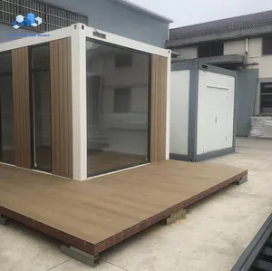 Modul Pelepasan Rumah 20 Kaki 40 Kaki Rumah Rumah Prefab Bingkai Baja Tahan Gempa Wadah Pengiriman Rumah Broiler Di Kosta