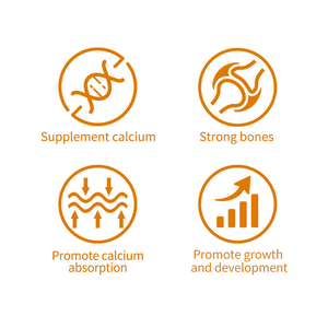 Friandises à mâcher molles au calcium de <span class=keywords><strong>lait</strong></span> de chèvre <span class=keywords><strong>pour</strong></span> chiens et chats, supplément nutritionnel <span class=keywords><strong>pour</strong></span> la santé osseuse avec vitamine D3, <span class=keywords><strong>pour</strong></span> chiots et chatons, OEM, 120 unités, 300g - Product Image 5