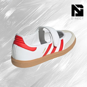 รองเท้าผ้าใบแฟชั่นลำลองสำหรับผู้หญิง Samba Jane J 'white Red Gum' รุ่นขายดี รองเท้าสเก็ตบอร์ด - Product Image 3